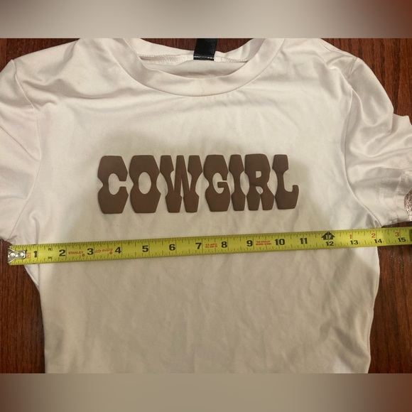 SHEIN COWGIRL TOP SZ XS - Picture 5 of 8